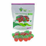 Tasty THC - Tangy Strawberries (720mg THC/100mg CBD)(12 pcs)