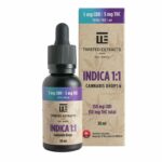Twisted Extracts Oil Drops – Indica 1:1 Orange Flavoured (150mg CBD + 150mg THC – 30ml)
