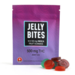 Twisted Extracts – Indica Extra Strength Jelly Bites (500 mg THC) – Berry Mix