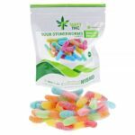 Sour Neon Worms  (480mg THC/40mg CBD)