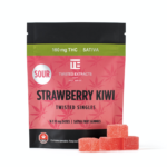 Twisted Extracts – Sour Strawberry Kiwi Twisted Singles (160 mg THC, Sativa)