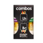 Straight Goods – 2 In 1 Combo – Lebanese Hashish (INDICA) x Blueberry Cookies (INDICA) Cartridges