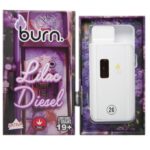 Burn Disposable Vapes – Lilac Diesel (Sativa) (2 Gram)