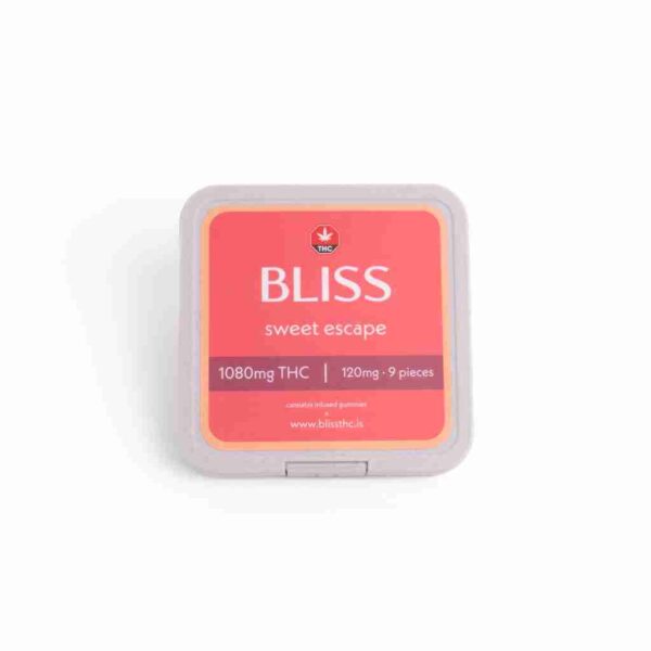 Bliss Edibles – Sweet Escape (1080mg thc)