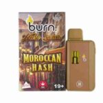 Burn Disposable Vapes – Moroccan Hash (Sativa) (3 Gram)