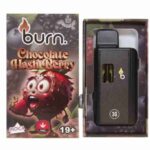 Burn Disposable Vapes – Chocolate Hash Berry (Indica) (3 Gram)