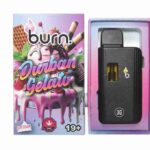 Burn Disposable Vapes – Durban Gelato (Indica) (3 Gram)