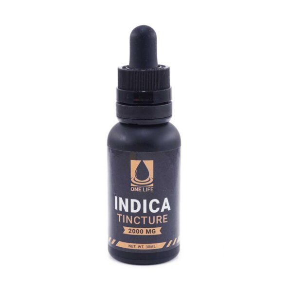 One Life Tincture – 2000mg THC Indica