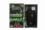 Burn Disposable Vapes – Green Apple (Hybrid) (3 Gram)