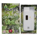 Burn Disposable Vapes – Crumbled Lime (Hybrid) (2 Gram)
