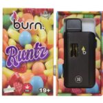 Burn Disposable Vapes – Runtz (Hybrid) (3 Gram)