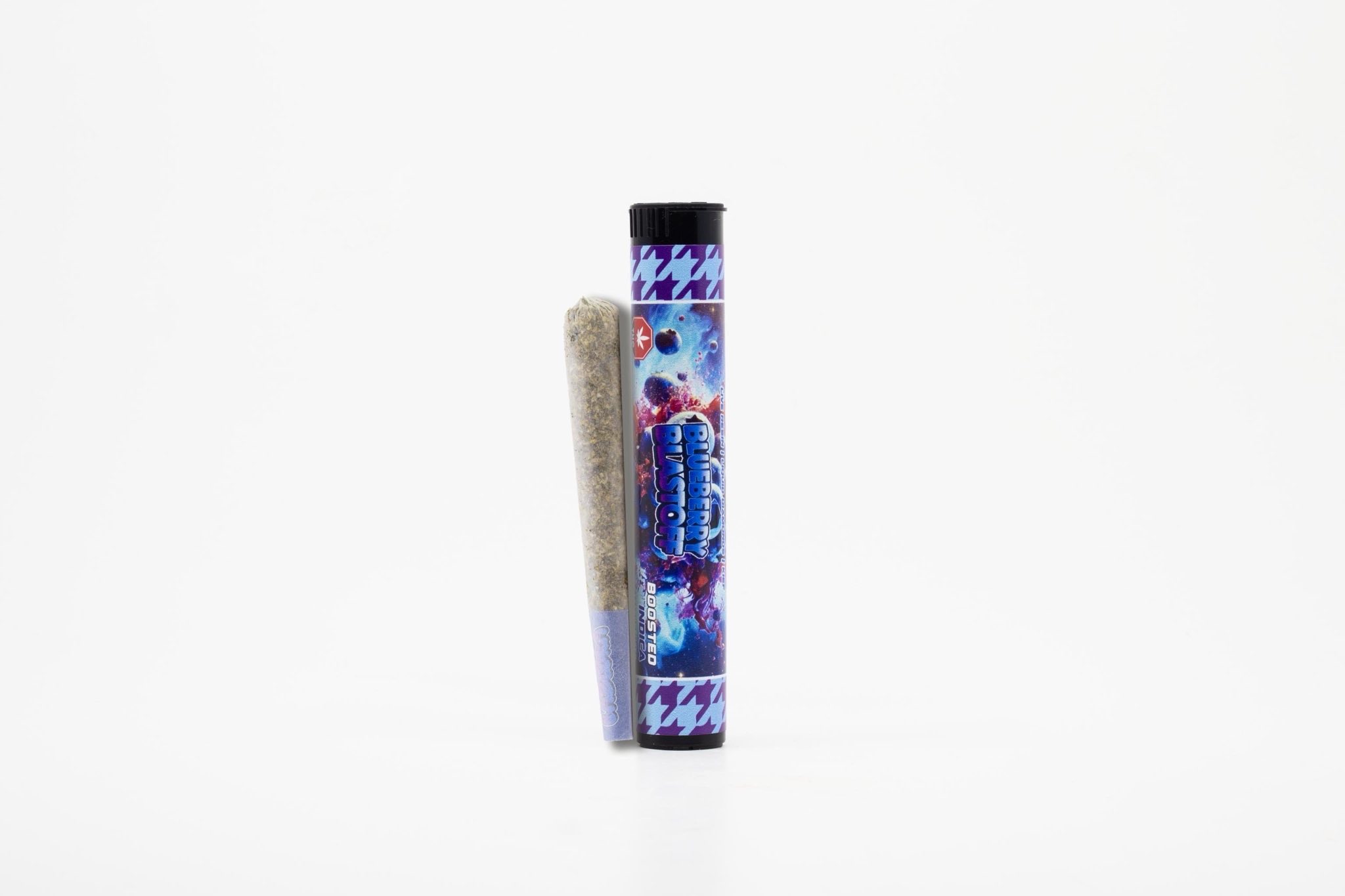 IMG_7952 Premium Pre-rolls – Blueberry Blastoff (Indica) Infused with live resin, liquid diamond and kief - Image 1