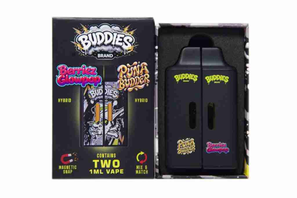 IMG_4908 Buddies Brand by Straight Goods – Berriez GlowPop + Puna Budder (1ml + 1ml) - Image 1