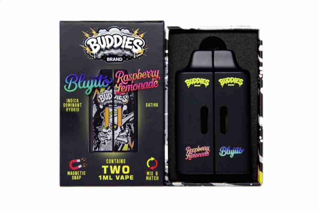 IMG_4913 Buddies Brand by Straight Goods – Blujito + Raspberry Lemonade (1ml + 1ml) - Image 1