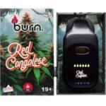 Burn LCD Disposable – Red Congolese (3 Gram) (Sativa)